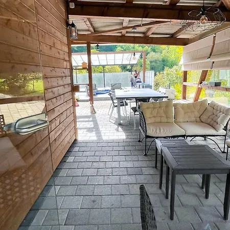 Tatil Evi Cozy Mountain Retreat - Jacuzzi, Outdoor Kitchen, Activity Area For Adults & Kids, Veranda &